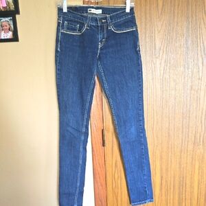 Levi's Women's Skinny Jeans - Dark Blue